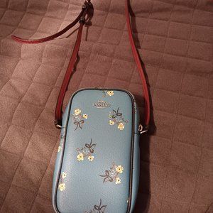 Blue Coach Cross body